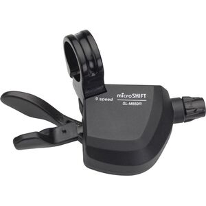 Microshift Manetka MICROSHIFT MARVO, Prawa, 9.rzędowa, Kompatybilna z Shimano, Xpress Trigger, Bez Wskaźnika Przełożeń (NEW)