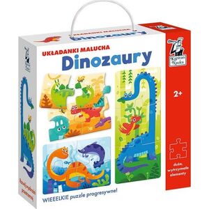 Edgard Kapitan Nauka. Dinozaury. Układanki malucha