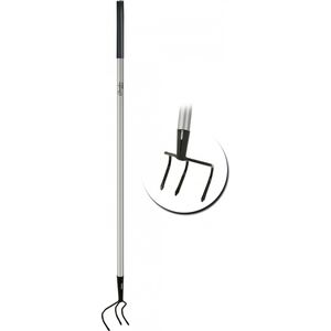 Dedra Trójząb ogrodowy trzonek metalowy, dł. 128cm