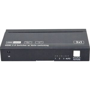 VivoLink HDMI switcher 3x1 4K@60Hz