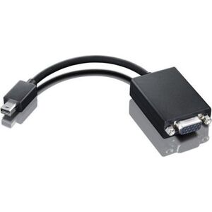 Adapter AV Lenovo DisplayPort - D-Sub (VGA) czarny (DP to VGA video dongle)