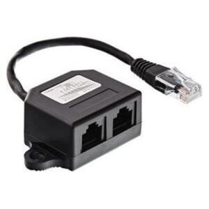 InLine InLine® ISDN splitter, 1 -> 2, 0.15m, with resistors