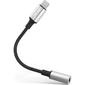 Adapter USB InLine Lightning - Jack 3.5mm Srebrny  (31440)