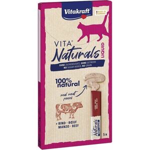 Vitakraft VITAKRAFT KOT 6x15g NATURALS LIQUID BEEF  /11