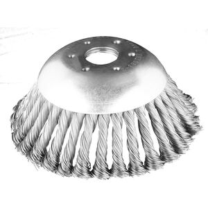 Graphite Szczotka druciana do kosy spalinowej 150 x 25,4 mm, twarda, druty splątane