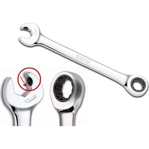 SATA SATA KLUCZ PŁASKO-OCZKOWY  21mm Z PODWÓJNĄ GRZECHOTKĄ