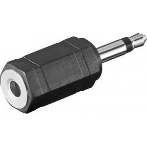 Goobay Adapter do słuchawek ze złączem jack AUX, 3,5 mm mono na stereo