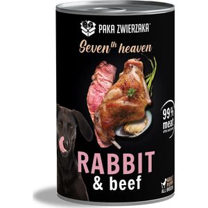 Paka Zwierzaka Mokra karma królik i wołowina (Rabbit & Beef) 400g
