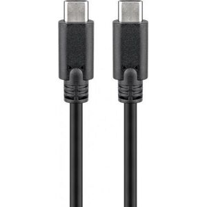 Kabel USB Goobay USB-C - USB-C 2 m Czarny (533577)