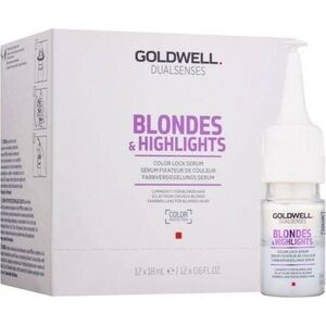 GOLDWELL_Dualsenses Blondes&amp|High Color Lock Serum serum do włosów farbowanych 12x18ml
