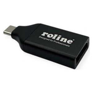 Adapter USB Roline USB-C - DisplayPort Czarny  (12.03.3227)