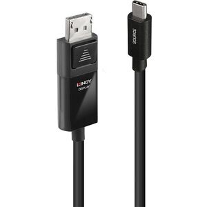 Kabel USB Lindy USB-C - DisplayPort 3 m Czarny (43343)