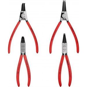 Knipex ZESTAW SZCZYPIEC DO PIERŚCIENI OSADCZYCH 4CZ.