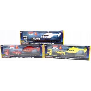 Teamsterz TEAMSTERZ Die-cast playset Heli transporter, 26 cm