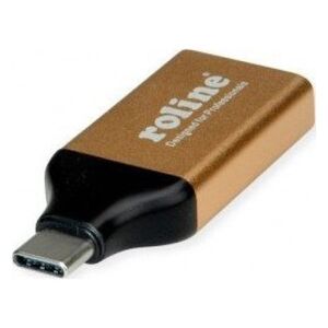Adapter USB Roline USB-C - DisplayPort Złoty  (12.03.3232)