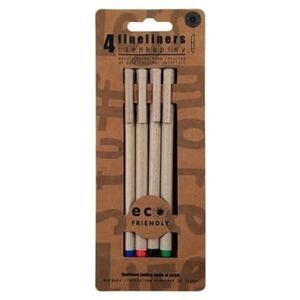 Eco Eco cienkopisy ECO FRIENDLY 4 sztuki