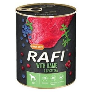 Dolina Noteci DOLINA NOTECI RAFI Karma mokra Bogata w Dziczyznę 800g