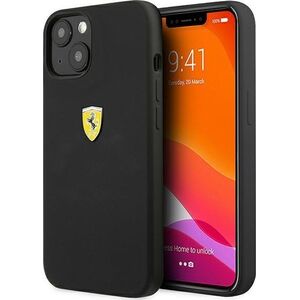 Ferrari Ferrari FESSIHCP13SBK iPhone 13 mini 5,4" czarny/black hardcase Silicone