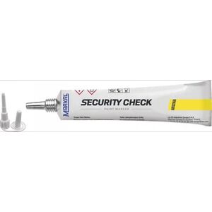 Markal Lakier zabezpieczający, żółty Marker Security-Check