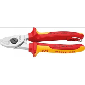 Knipex Nożyce do kabli VDE 165mm z uchwytem zabezp. Knipex
