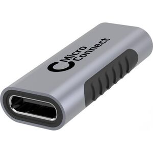 Adapter USB MicroConnect USB-C - USB-C Szary  (USB-C Adapter F-F)