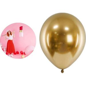 Balony Glossy  30cm, złoty (1 op. / 10 szt.)