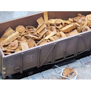 Juweela Juweela: Zardzewiały metalowy złom 150 g