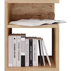 Topeshop SZAFKA NOCNA STOLIK KOMODA SYPIALNIA TINI DĄB ARTISAN