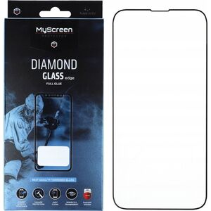 MyScreen Protector MS Diamond Glass Edge FG iPhone 14 6.1" Full Glue Black