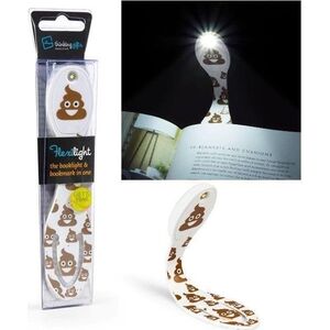 Thinking Gifts Flexilight Poo - Lampka do książki - Kupa