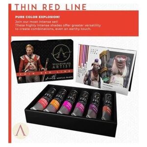 Scale75 Scale 75: Thin Red Line Paint Set