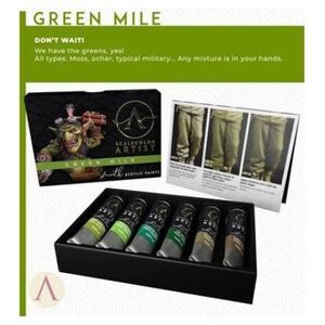 Scale75 Scale 75: Green Mile Paint Set