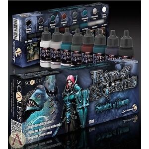 Scale75 Scale75: Fantasy & Games - Paint Set - Shades of Doom