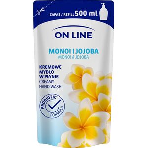 Forte Sweeden On Line Mydło kremowe w płynie Monoi i Jojoba - uzupełnienie 500ml