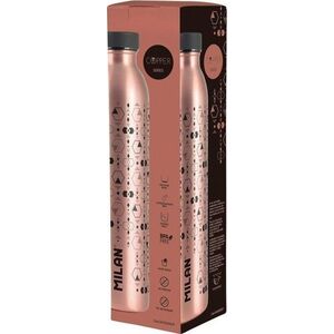 Milan Butelka termiczna 591ml Copper czarna MILAN