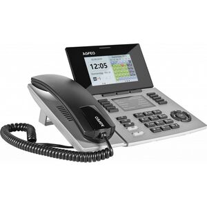 Telefon Agfeo AGFEO Systemtelefon ST56 SENSORfon silber