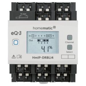 HomeMatic IP Homematic IP Jalousieaktor für Hutschienenmontage – 4-fach