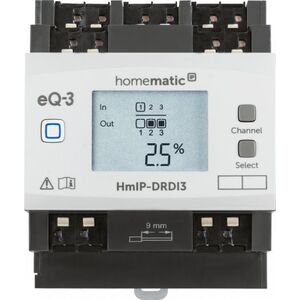 HomeMatic IP Homematic IP Dimmaktor für Hutschienenmontage – 3-fach