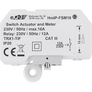 HomeMatic IP Homematic IP Schalt-Mess-Aktor (16A) - Unterputz