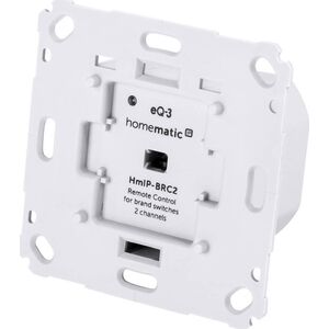 HomeMatic IP Homematic IP Wandtaster für Markenschalter – 2-fach