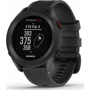 Zegarek sportowy Garmin Garmin Golf-Uhr Approach S12 Schwarz/Schwarz