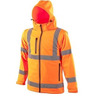 Ardon REF 502 - kurtka softshelowa wysokiej widoczności 2w1 z odpinanymi rękawami - Żółty H8905 XL