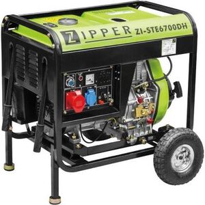 Agregat Zipper Agregat generator prądu 6,5kW 1x230V 1x400V AVR ZIPPER ZI-STE6700DH