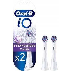 Końcówka Oral-B Braun Oral-B brush heads iO Radiant White 2er (white)