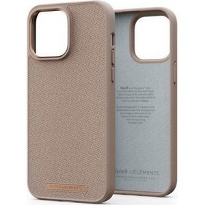 Njord by Elements Njord by Elements Etui z tkaniny Just do iPhone 14 Pro Max różowy piasek