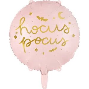PartyDeco Balon foliowy Hocus Pocus, 45 cm, różowy one size