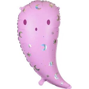 PartyDeco Balon foliowy Duch, 41x70 cm one size