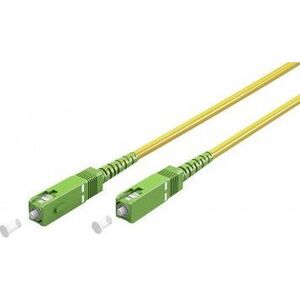 Goobay Kabel światłowodowy (FTTH), Singlemode (OS2) Yellow, Żółty (Simplex), 25 m - Długość kabla 25 m