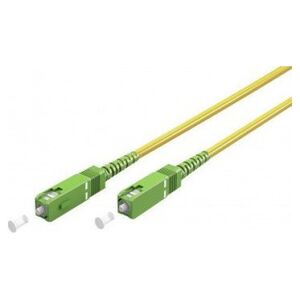 Goobay Kabel światłowodowy (FTTH), Singlemode (OS2) Yellow, Żółty (Simplex), 2 m - Długość kabla 2 m