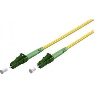 Goobay Kabel światłowodowy (FTTH), Singlemode (OS2) Yellow, Żółty (Simplex), 1 m - Długość kabla 1 m